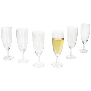 MamboCat Sektglas 6er Set Royal Sektgläser 140ml Champagner-Glas klare Prosecco Party, Glas
