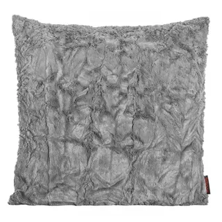 Magma Heimtex Kissenbezug Fluffy 50 x 50 cm Grau