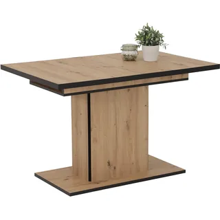 Die Möbelfundgrube Ariana 80 x 76 x 120-160 cm Eiche Artisan