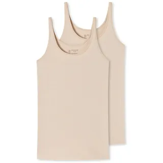 SCHIESSER Trägertop Beige 34