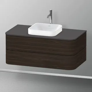 Duravit Waschtischunterschrank 2 Auszüge 100 x 40,8 x 40,8 cm Nussbaum gebürstet