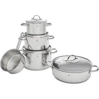 WMF Provence Plus Topf-Set 5-tlg. 3 x Kochtopf + Schmorpfanne + Stielkasserolle