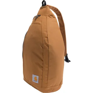Carhartt Uni-Erwachsene Durable Bag, Backpack with Side Release Buckle, Tablet Sleeve and Adjustable Strap Sling, Crossbody-Rucksack Brown, One Size
