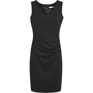 KAFFE Damen Kaffe Women's Cocktail Dress V-Neck Slim Fit Sleeveless Above Knee Length Zipper Cocktailkleid (1er Pack) - XS
