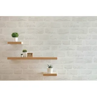 A.S. Création Vliestapete Natural Living 32 cm x 10 m grau/weiß 386372