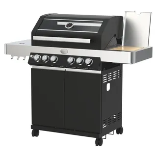 Rösle BBQ-Station VIDERO G4-SB Vario inkl. Abdeckhaube - Schwarz