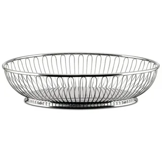 Alessi Brotkorb 829, Edelstahl, (1-tlg) silberfarben