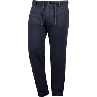 Indicode Leinenhose IDIves Regular Blau XL