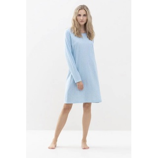 Mey Nachthemd Damen Serie Emelie Gepunktet (1-tlg) blau 50