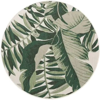 KADIMA DESIGN Outdoor Teppich Ø 120 cm Grün