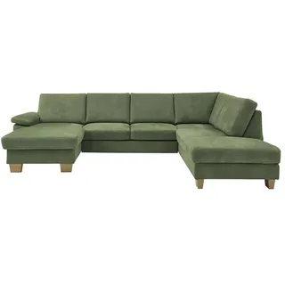 meinSofa Wohnlandschaft  Samu , grün , Maße (cm): B: 316 H: 90 T: 235.0