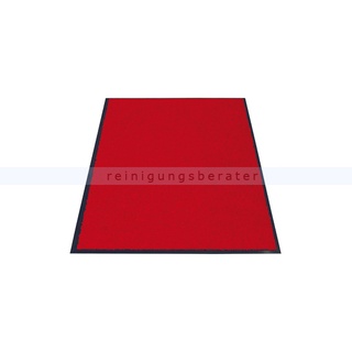 Schmutzfangmatte Miltex Eazycare rot 120 x 180 cm waschbare Schmutzfangmatte