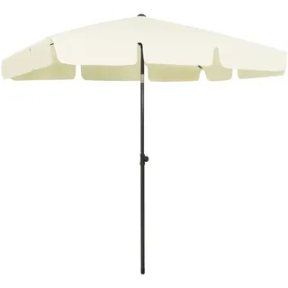 vidaXL Strandschirm 200 x 125 cm Sandgelb