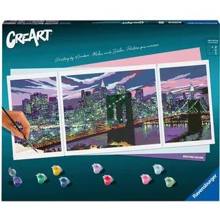 Ravensburger Malen nach Zahlen Skyline von New York