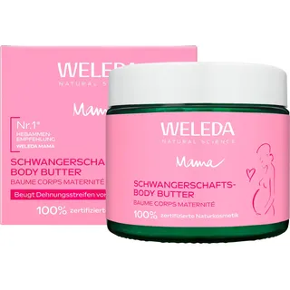 WELEDA Mama Schwangerschafts-Body Butter, 150 ml Creme