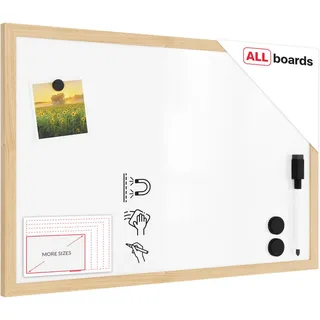 ALLboards Whiteboard 60 x 40 cm Weiß