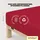 120 x 200 - 130 x 200 cm red deep