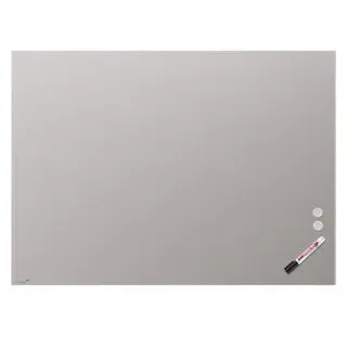Legamaster Glas-Magnettafel 120 x 90 cm Helles Warmgrau