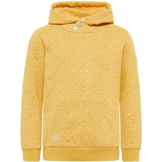 Ragwear Mädchen Hoodie DORKA – Veganes Sweatshirt mit Kapuze & Knöpfen – Weicher Baumwollmix Pullover mit Kängurutasche – Bequemer Kinder Kapuzenpullover 128–152 - 128