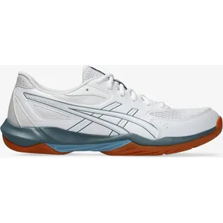 Damen/Herren Volleyballschuhe - ASICS Gel Spike grau/weiß