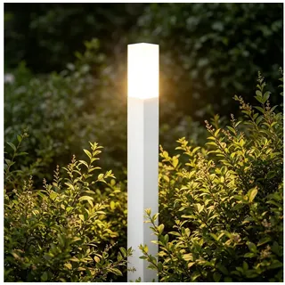 mai & mai Wegeleuchte Aluminium 38 cm x 80,6 cm x 3,8 cm 3W IP65 sandweiß