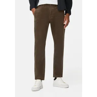 Camel Active Regular Fit Chino Hose aus Cord in Dunkelbraun | Gr.: W38/L30