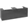 Waschbeckenunterschrank 160 x 55 cm Glossy Grey