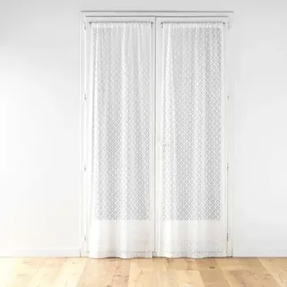 Douceur d'intérieur Odilia Gardinen mit Schlaufen, 2 Stück, 2 x 70 x 240 cm, Mesh
