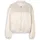 Damen Satin Blouson Jacke mit Bomberkragen braun Uni Gr XS