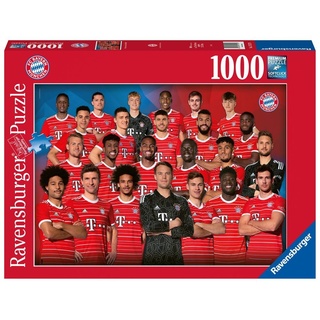 Ravensburger Puzzle FC Bayern München Saison 2022/2023 17127, 1000 Puzzleteile