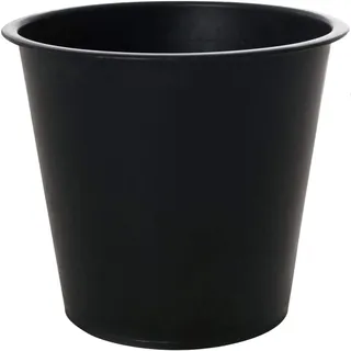 VIVANNO Runder Kunststoffeinsatz Blumenkübeleinsatz Pflanzkübel-Einsatz Schwarz D30 x H26 cm