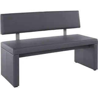OTTO home Polsterbank Charissa grau 160 x 90 x 53 cm