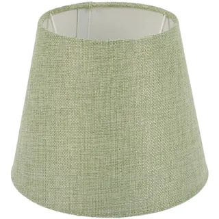 NULYLU Nordic Tischlampen Lampenschirm E14 Grüner Stoff Lampenschirm Für Tischlampen Pendelleuchten Und Stehlampen Konische Form Vielseitig Einsetzbar Für Wohn Und Schlafzimmer