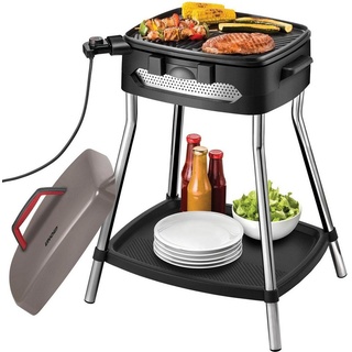 Unold Elektro-Standgrill Barbecue Power Grill 58580, 2000 W grau|schwarz