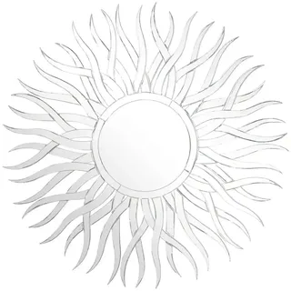 Spiegel Ø 120 cm Tabea , verspiegelt , Glas,Aluminium , Maße (cm): T: 2.2  Ø: 120