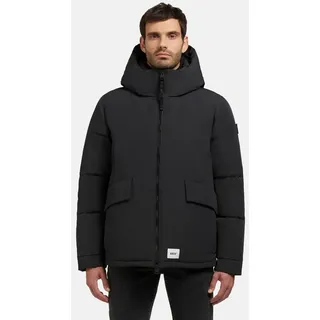 khujo Winterjacke Gero-YM Warme Herren Outdoorjacke mit Kapuze grau XL (54)