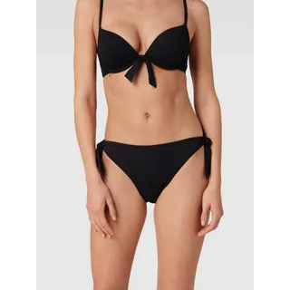 Bikini-Hose mit Strukturmuster Modell 'RCS classic', Black, 36