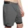 Vanish Woven 2in1 Trainingsshorts Herren 025 castlerock/black/black XL
