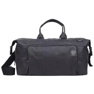 Strellson Richmond Landon Weekender Reisetasche Leder 50 cm schwarz