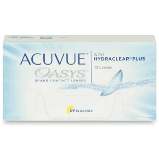 Acuvue Oasys 2-Wochen-Kontaktlinsen 12 St. / 8,40 BC / 14,00 DIA / -3,25 DPT