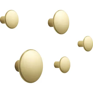 Muuto Garderobenhaken The Dots Metal Gold