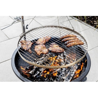 Activa Holzkohlegrill Schwenkgrill Merlin & Dutch Oven 4,26 Liter 2in1 schwarz