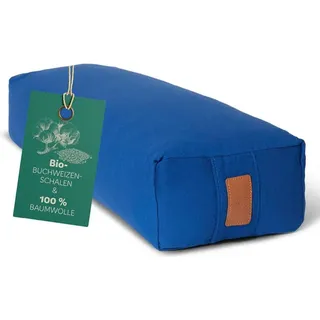 #DoYourYoga Yoga-Kissen Paravati 67 x 22 x 13 cm Blau
