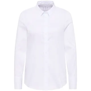 Performance Shirt Bluse in weiß unifarben, weiß, 44
