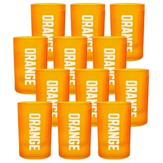 Jägermeister Gläser-Set Jägermeister ORANGE Shotgläser – 12er Set – 2 cl geeicht