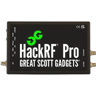 Great Scott Gadgets HackRF Pro SDR (100 kHz – 6 GHz) + GRATIS E-Book