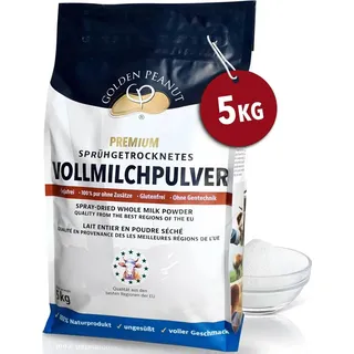 GOLDEN PEANUT Vollmilchpulver Trockenmilch Pulver für Eiscreme Backen 5kg