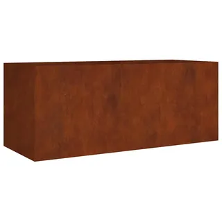 vidaXL Hochbeet 200 x 80 x 80 cm Cortenstahl