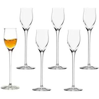 Stölzle Lausitz Quatrophil Edelbrandgläser 6er Set transparent