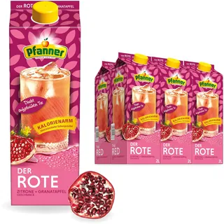 Pfanner Eistee Granatapfel, Zitrone 6x 2,0 l